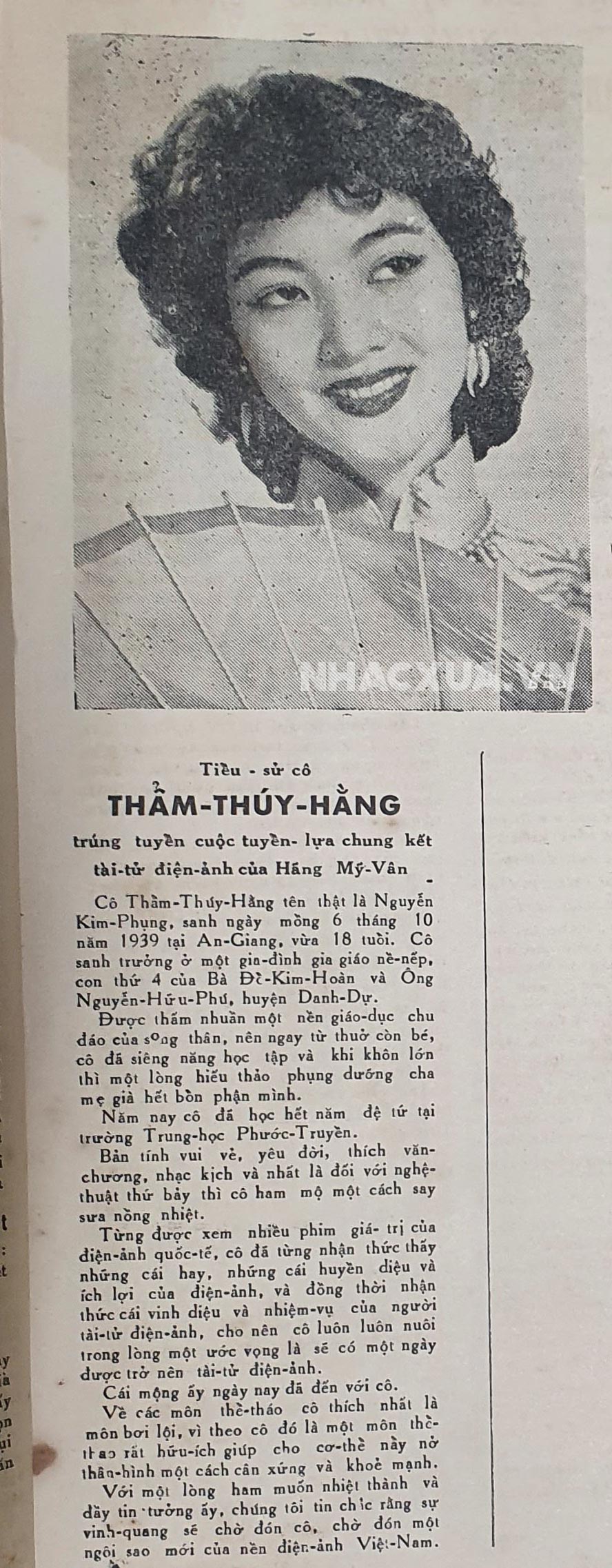 Tư liệu gợi nhớ danh tiếng của Người đẹp Bình Dương trong điện ảnh Việt