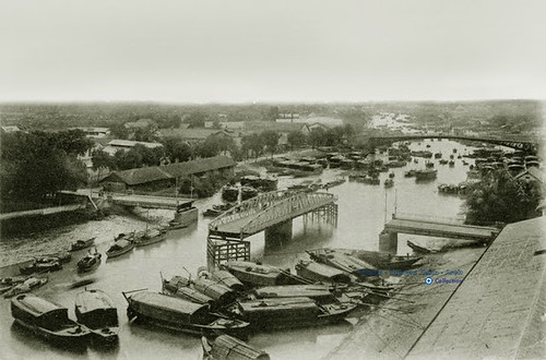 Những cây cầu Sài Gòn xưa qua ảnh, ký ức Chợ Lớn - Gia Định còn lại gì 5 Khánh Hội xưa với không gian ven sông gắn với cầu Mống