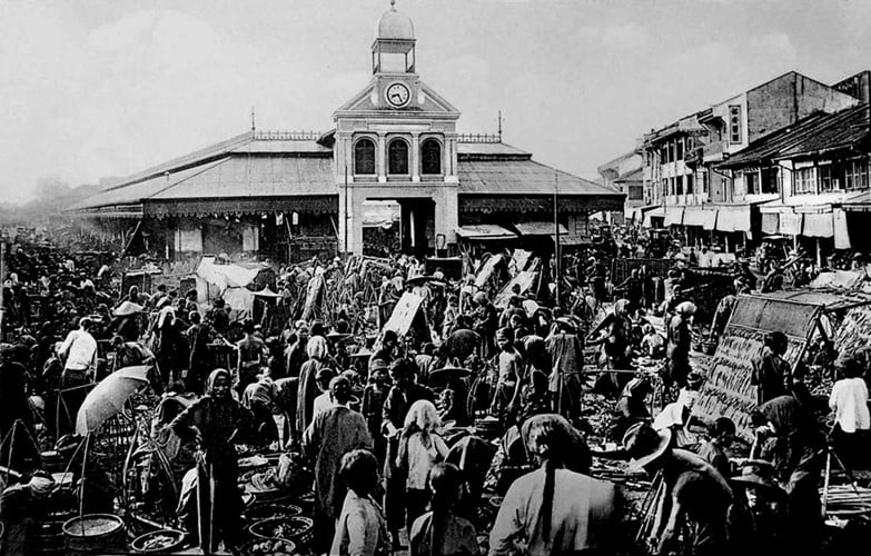 Những bức ảnh đường phố Sài Gòn xưa trước năm 1975 kể gì về một đô thị đã mất 21 Chợ Bình Tây Chợ Lớn trước 1975