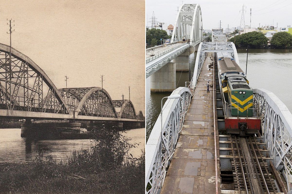 Những cây cầu Sài Gòn xưa qua ảnh, ký ức Chợ Lớn - Gia Định còn lại gì 9 Cầu Bình Lợi gắn với tuyến đường sắt và sông Sài Gòn