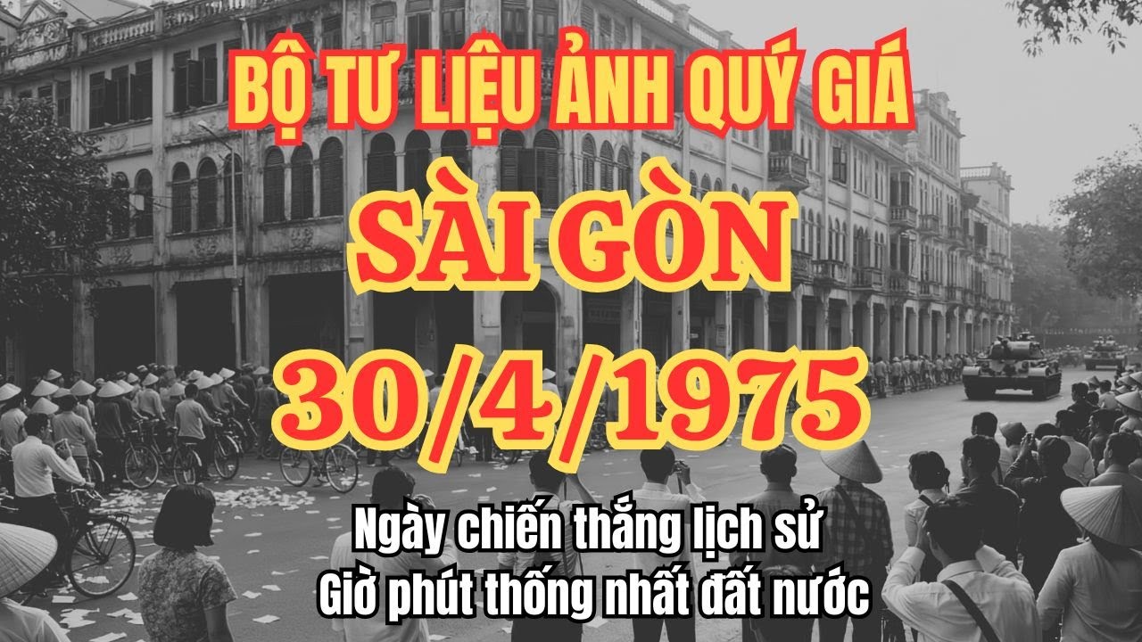 Dương Văn Minh sau 1975: người đọc tuyên bố đầu hàng và khoảng lặng cuối đời 12 Người dân trên đường phố Sài Gòn ngày 30 tháng 4 năm 1975