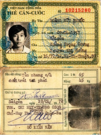 Thẻ căn cước trước 1975: Sài Gòn quản lý cư trú giữa chiến tranh ra sao? 5 Tôi và Lê Hiếu Đằng | hoanghuuphuocvietnam