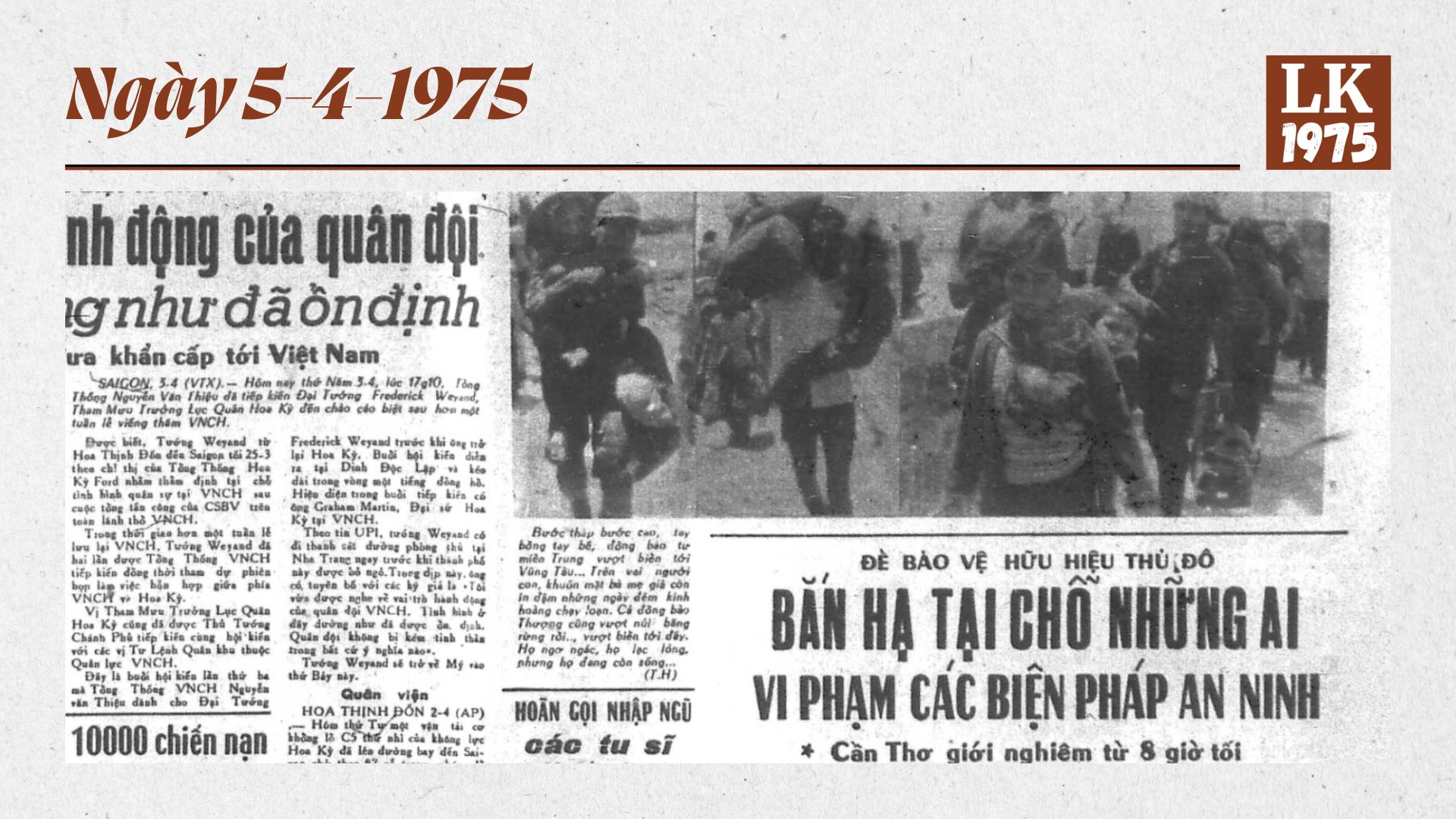 Thẻ căn cước trước 1975: Sài Gòn quản lý cư trú giữa chiến tranh ra sao? 24 Sài Gòn tháng 4 năm 1975 trong biến động