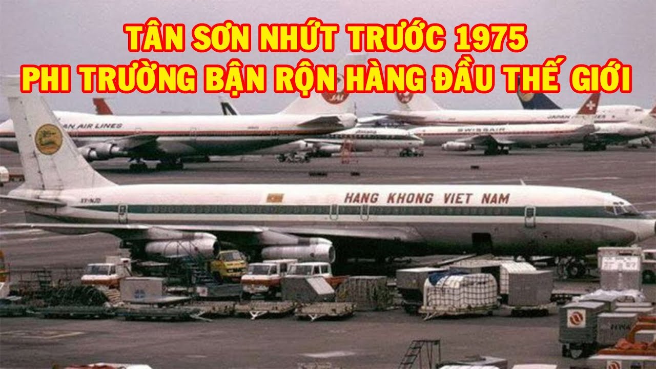 Tân Sơn Nhất trước 1975: cửa ngõ Sài Gòn giữa đường bay và chiến sự 2 Nhà ga và đường băng Tân Sơn Nhất xưa